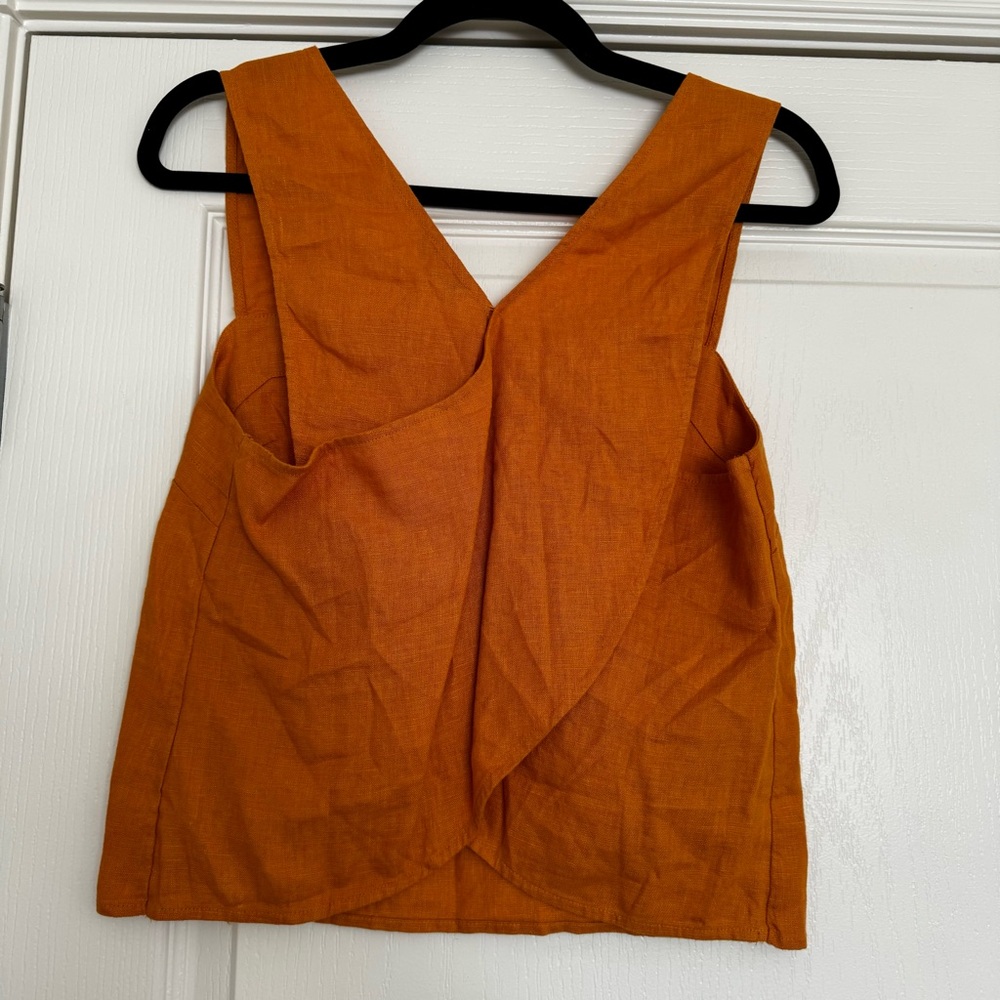 Madewell Irene Linen Top - Picture 4 of 5